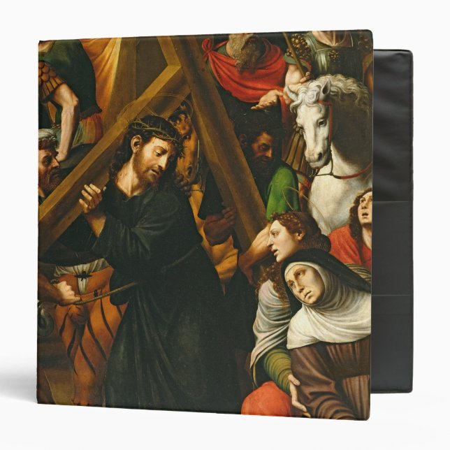 Classeur Le Christ portant la croix (Devant/Intérieur)