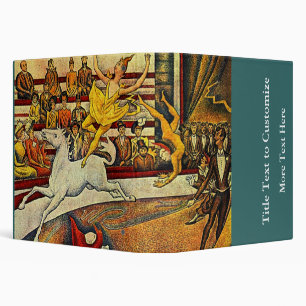 Classeur Le cirque de Georges Seurat (1891)