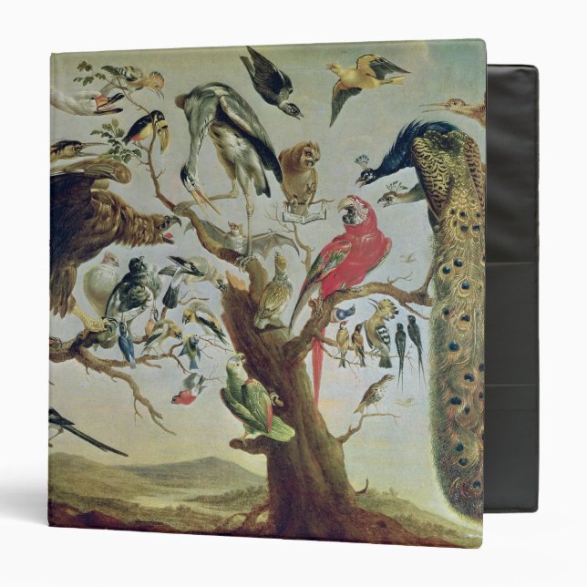 Classeur Le concert de l'oiseau (Devant/Intérieur)