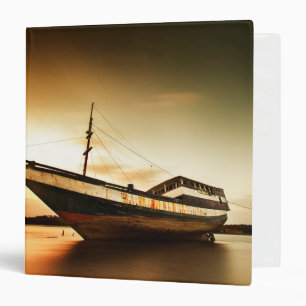 Classeur Le corps du vieux bateau Bali, Indonésie