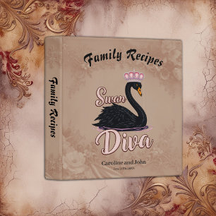Classeur Le cygne noir, reine de l'eau.