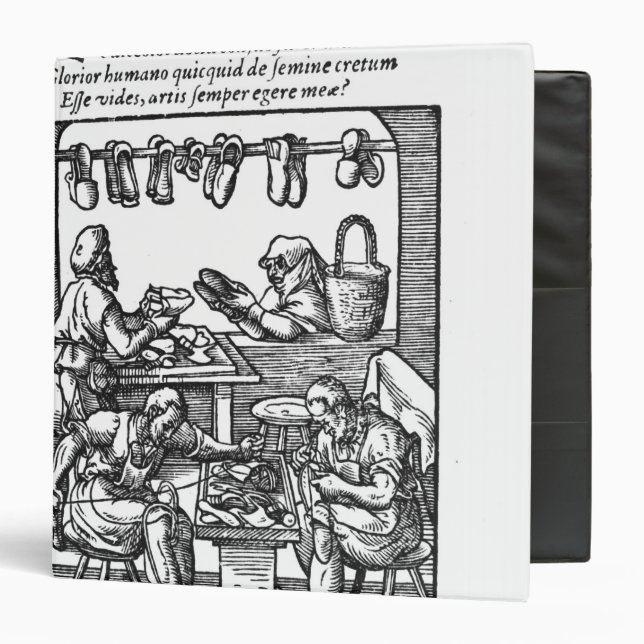 Classeur Le fabricant de chaussure (Devant/Intérieur)