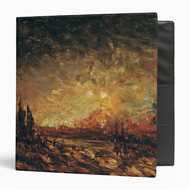 Classeur Le feu (Devant/Intérieur)