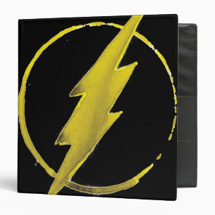 Classeur Le Flash Emblème de la poitrine jaune