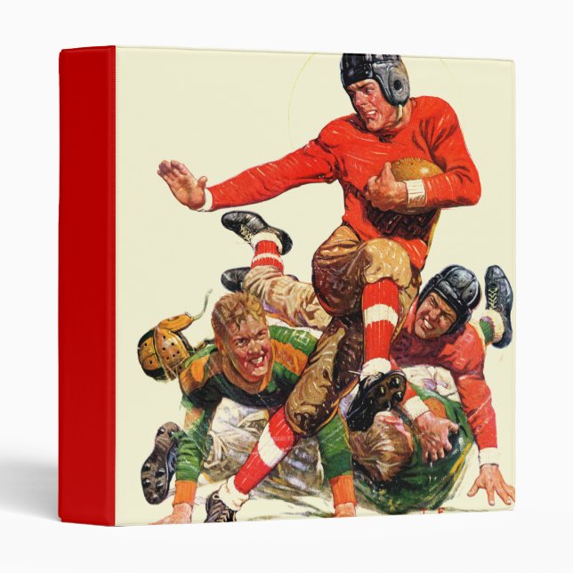 Classeur Le football d'université (Devant/Côté)