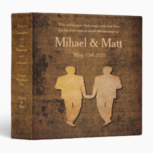 Classeur Le garçon rencontre l'album gai Romance de mariage