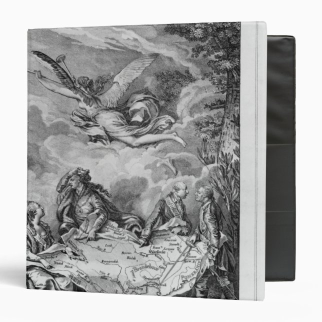 Classeur Le gâteau de Troelfth, première séparation de la (Devant/Intérieur)