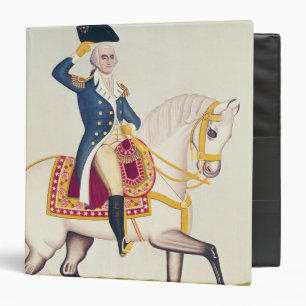 Classeur Le Général Washington sur un chargeur blanc,