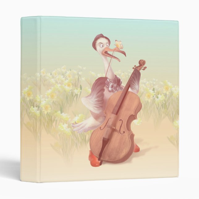 Classeur Le grand artiste du printemps (Devant/Côté)