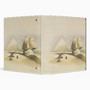 Classeur Le grand sphinx et les pyramides de Gizeh, de "E