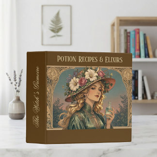 Classeur Le Grimoire de Recettes de Potions & Élixirs de la