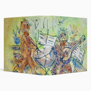 Classeur Le groupe de Cats, Louis Wain