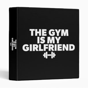 Classeur Le gymnase est mon amie - séance d'entraînement