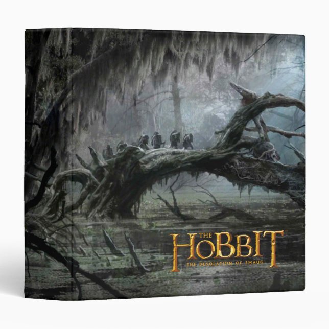 Classeur LE HOBBIT : DESOLATION DE SMAUG™ Concept Art 3 (Devant/Côté)