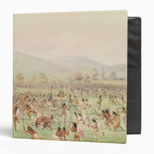 Classeur Le jeu de boule indien, c.1832