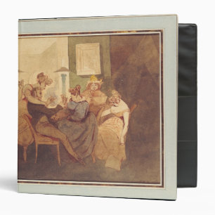 Classeur Le jeu de carte, après 1830