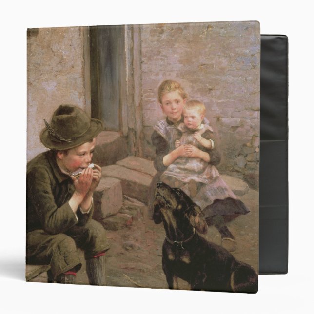 Classeur Le joueur d'organe de bouche (Devant/Intérieur)
