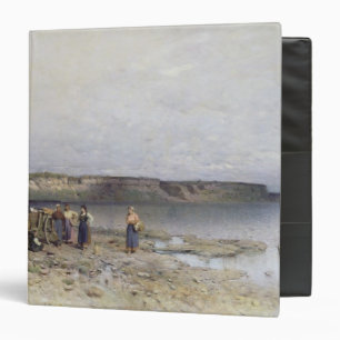 Classeur Le Lac Balaton avec le rivage d'Akarattya, 1885
