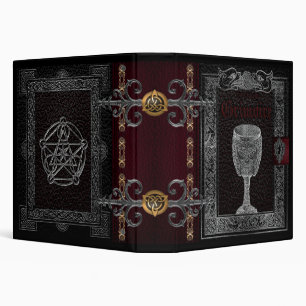 Classeur Le livre grand de sorcières de Grimoire des ombre