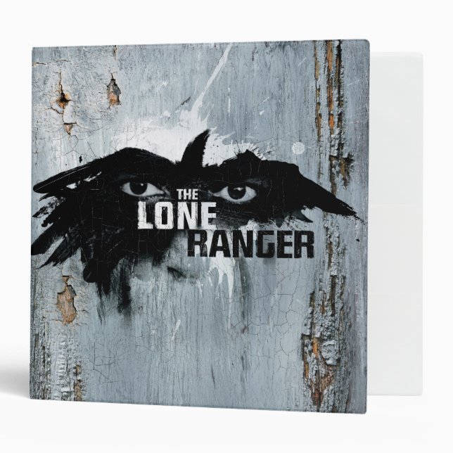 Classeur Le logo du Ranger Lone avec masque (Devant/intérieur)