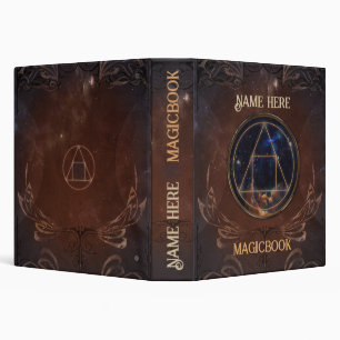 Classeur Le magicbook de pierre du philosophe de l'alchimis