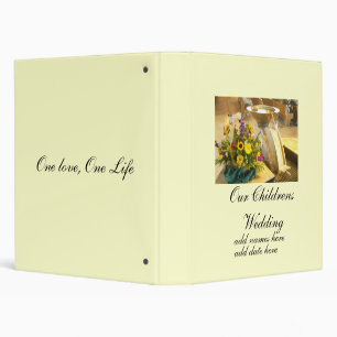 Classeur Le mariage, album photos, Parents l'album