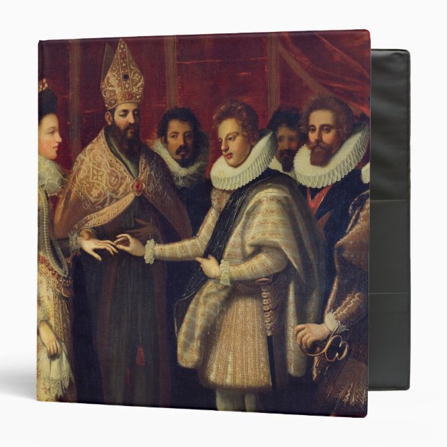 Classeur Le mariage de Catherine de Medici (Devant/Intérieur)