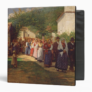 Classeur Le mariage d'or (huile sur la toile)