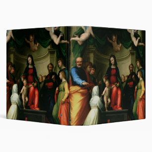 Classeur Le mariage mystique de St Catherine de Sienne avec