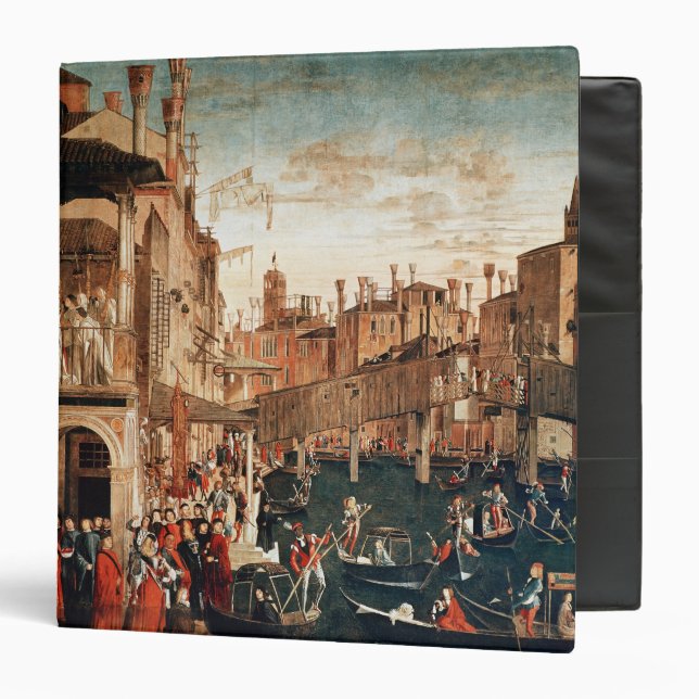 Classeur Le miracle de la relique de la croix vraie (Devant/Intérieur)