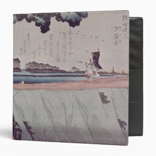Classeur Le mont Fuji du remblai de rivière de Sumida