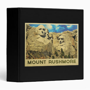 Classeur Le Mont Rushmore Vintage