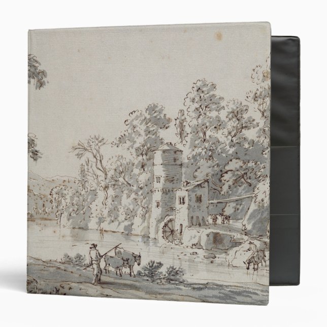 Classeur Le moulin à eau par Ford (Devant/Intérieur)