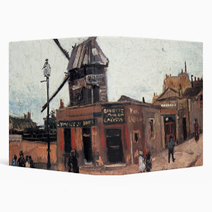 Classeur Le Moulin de la Galette par Vincent van Gogh