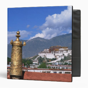 Classeur Le palais du Potala à Lhasa, au Tibet pris depuis