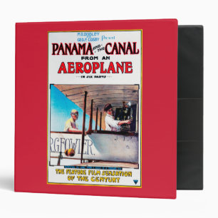 Classeur Le Panama et le courrier de promo de film d'avion