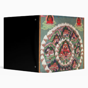 Classeur Le paradis de Shambhala, bannière tibétaine