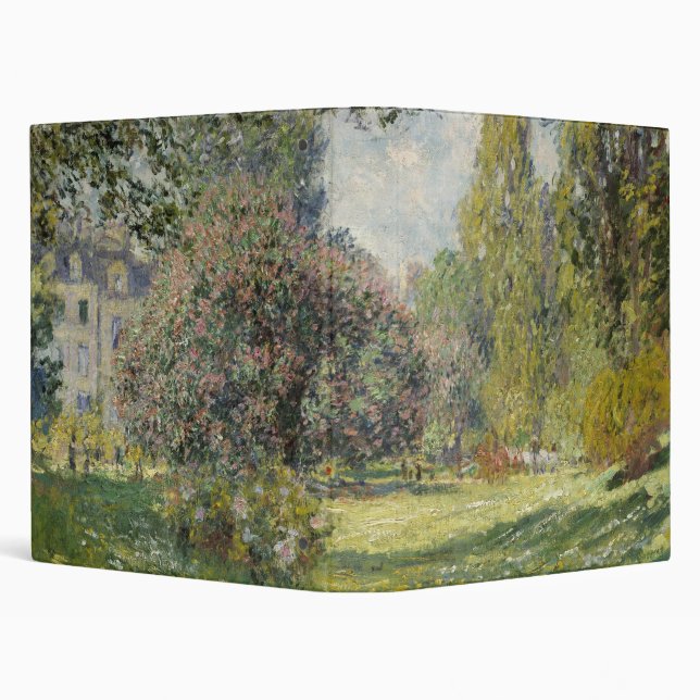 Classeur Le Parc Monceau - Claude Monet (Arrière-plan)