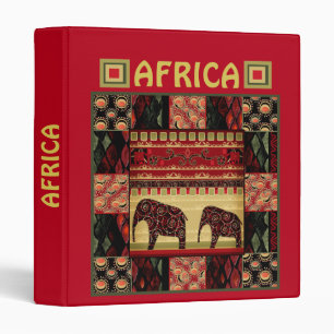 Classeur Le patchwork africain