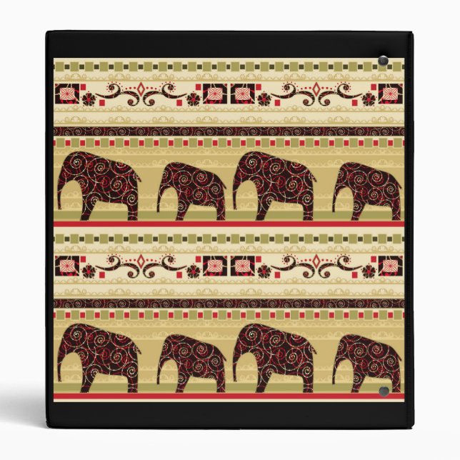 Classeur Le patchwork africain (Dos)
