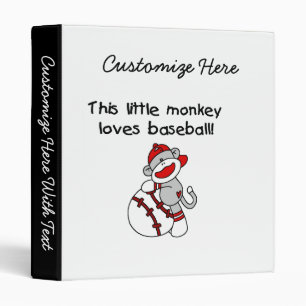 Classeur Le petit singe aime le T-shirts et les cadeaux de