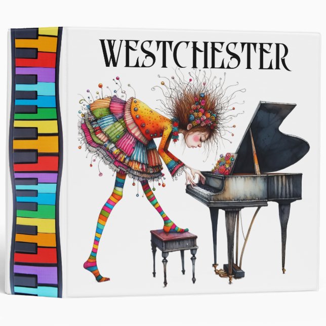 Classeur Le Piano Player (Devant/Côté)