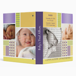 Classeur Le premier album du bébé fait sur commande : :