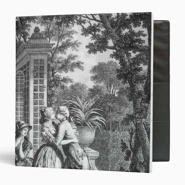Classeur Le premier baiser de l'amour (Devant/Intérieur)