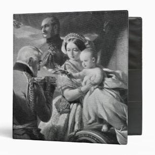 Classeur Le premier de mai 1851, gravé par Werner