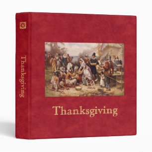 Classeur Le premier thanksgiving