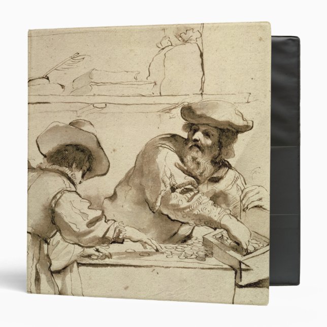 Classeur Le prêteur (Devant/Intérieur)