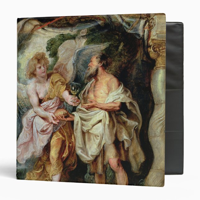 Classeur Le prophète Élijah et l'ange (Devant/Intérieur)