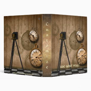 Classeur Le punk antique vintage de vapeur synchronise le