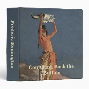 Classeur Le retour du bison by Frederic Remington